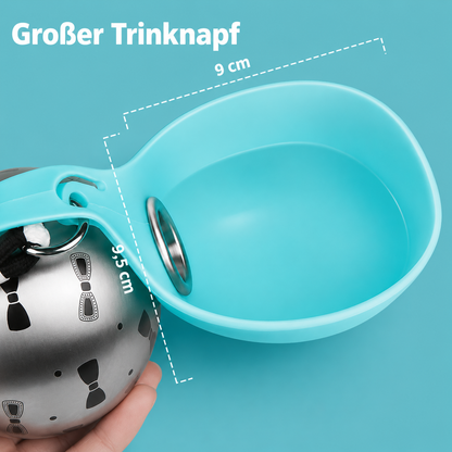 2-in-1 Hunde Trinkflasche