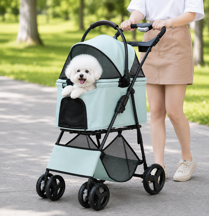3-in-1 Hundebuggy & Katzenwagen