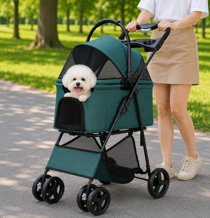 3-in-1 Hundebuggy & Katzenwagen