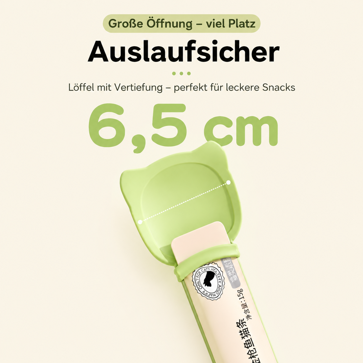 Leckerli Futterlöffel für Katzen