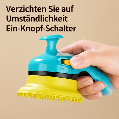 2-in-1 Haustier Duschkopf mit Bürste