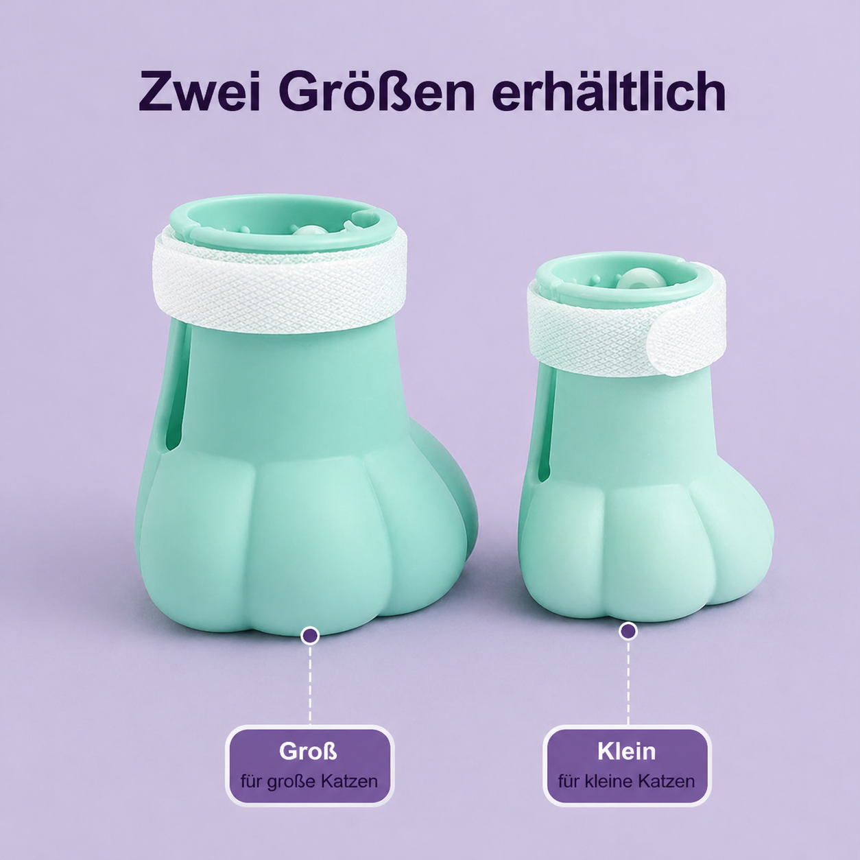 Haustier Schuhe 4er Set