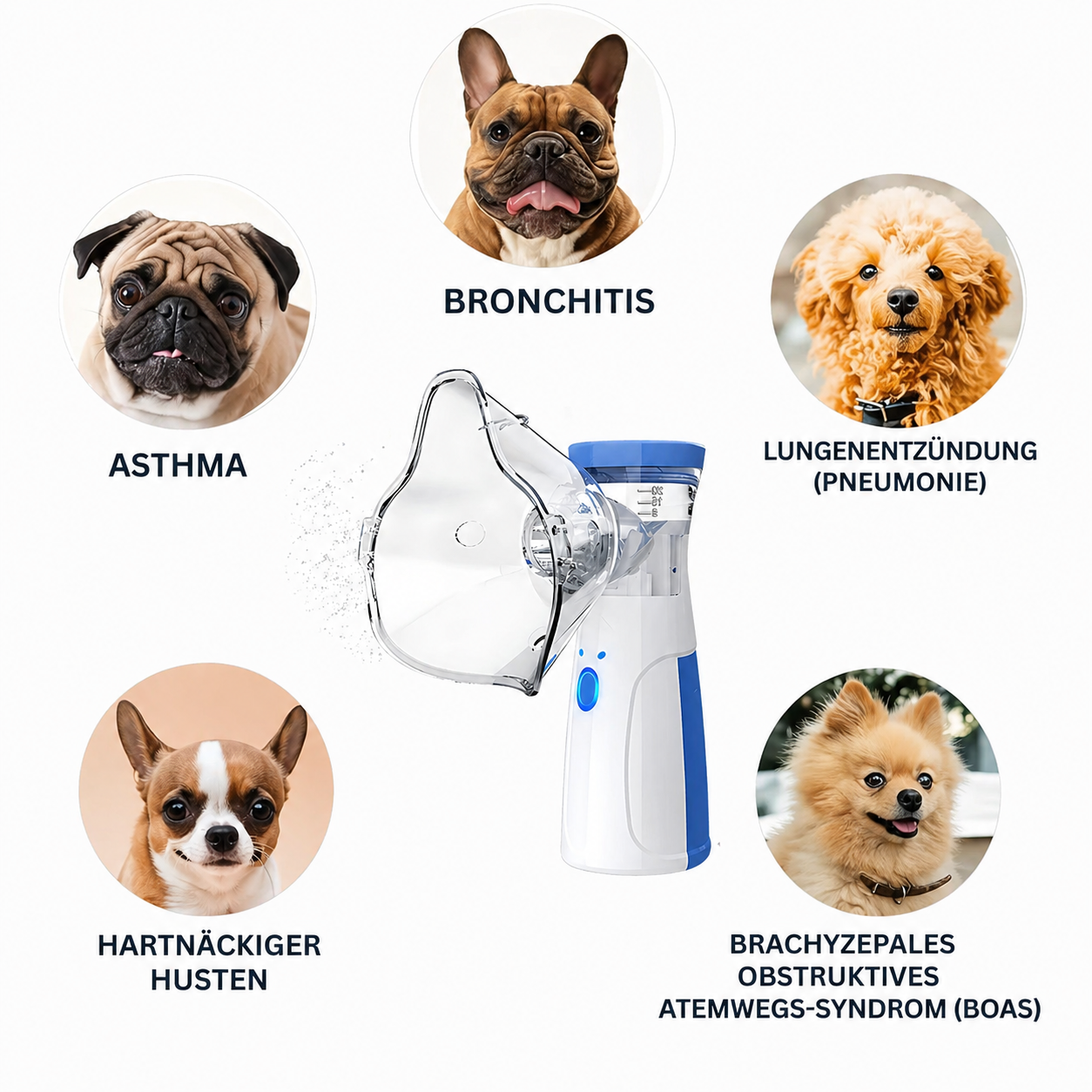 Inhalator für Hunde & Katzen