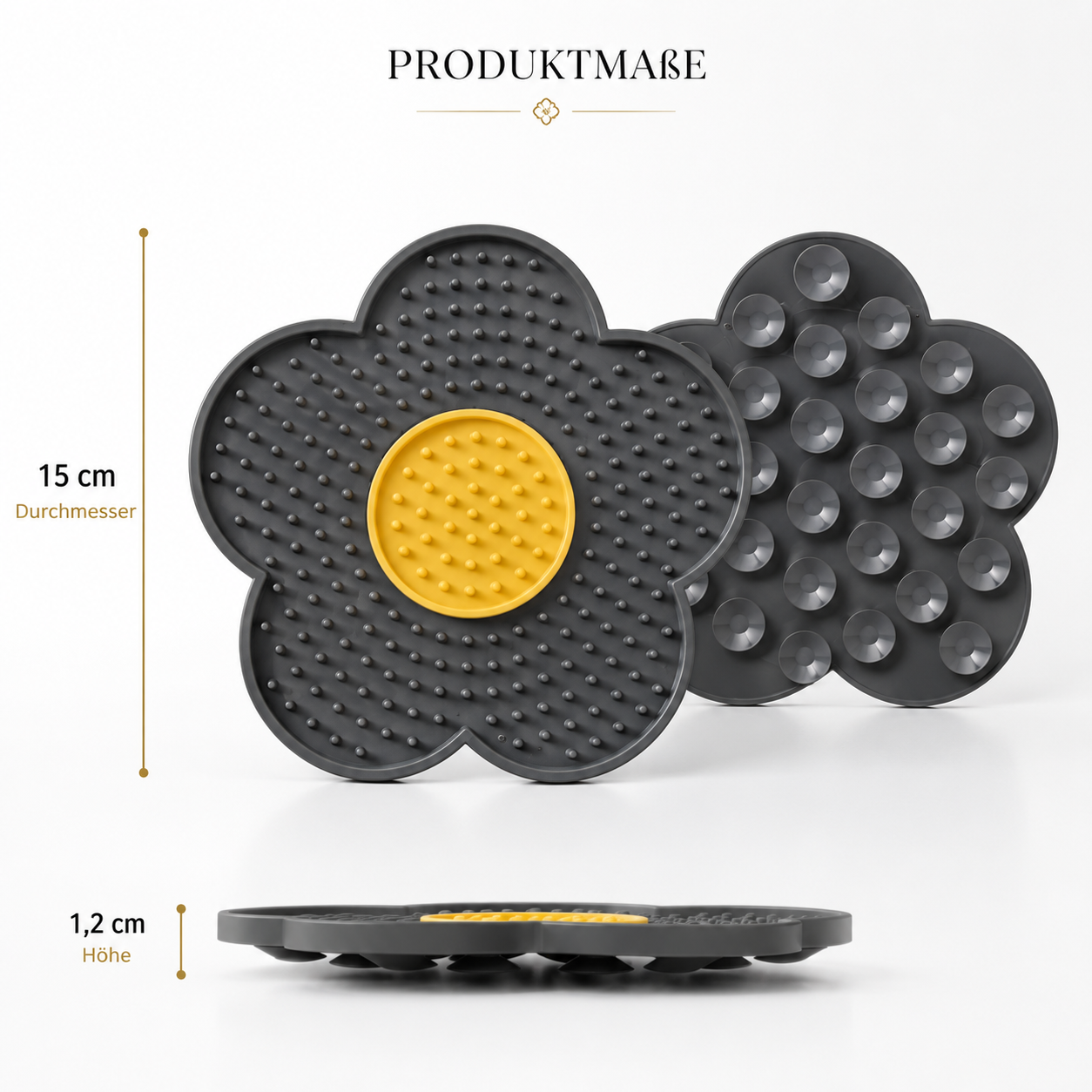Sonnenblumen-Schleckmatte für Hunde & Katzen