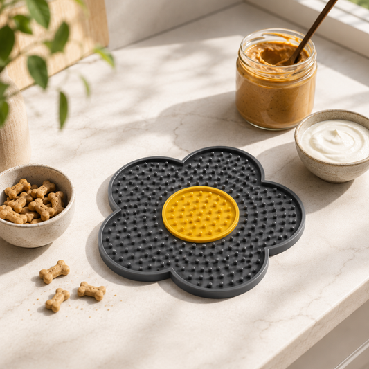 Sonnenblumen-Schleckmatte für Hunde & Katzen