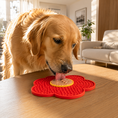 Sonnenblumen-Schleckmatte für Hunde & Katzen