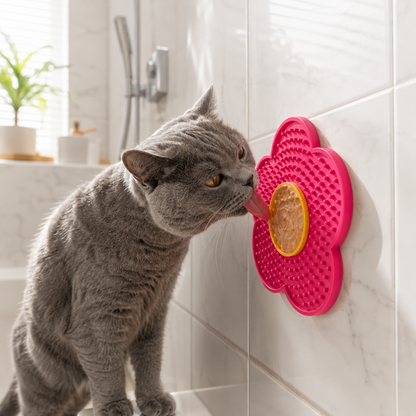 Sonnenblumen-Schleckmatte für Hunde & Katzen