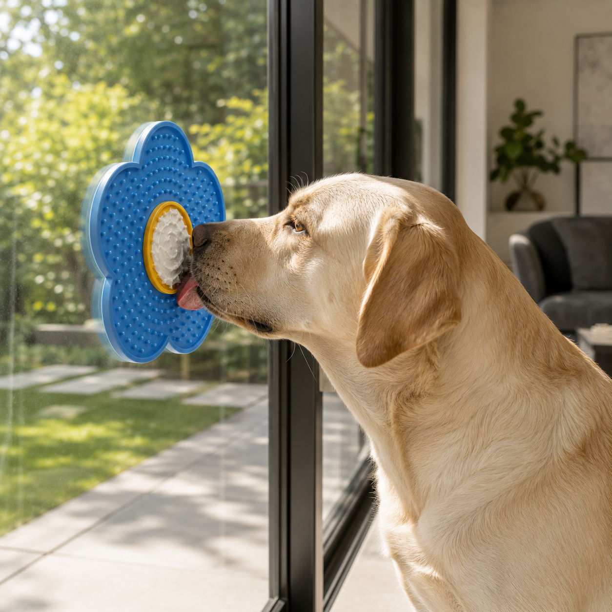 Sonnenblumen-Schleckmatte für Hunde & Katzen