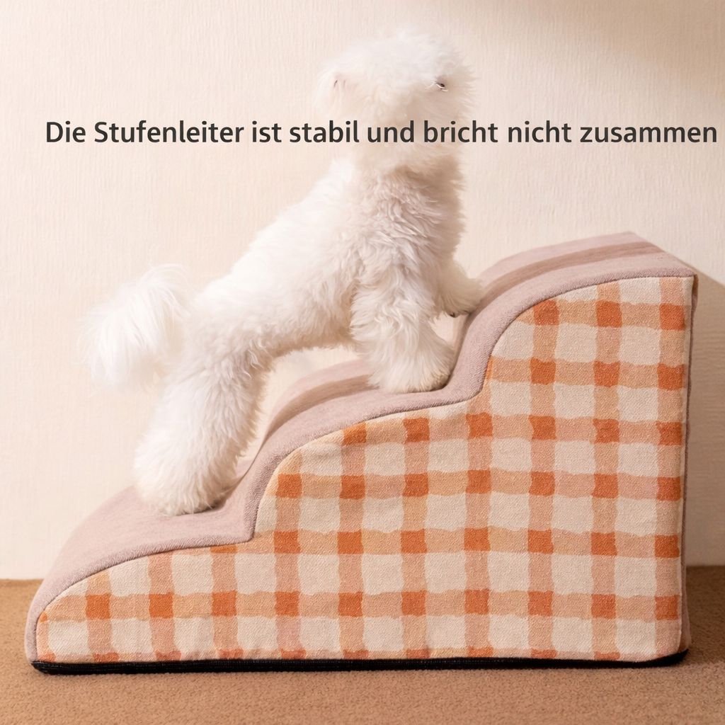 Hundetreppe aus Schaumstoff