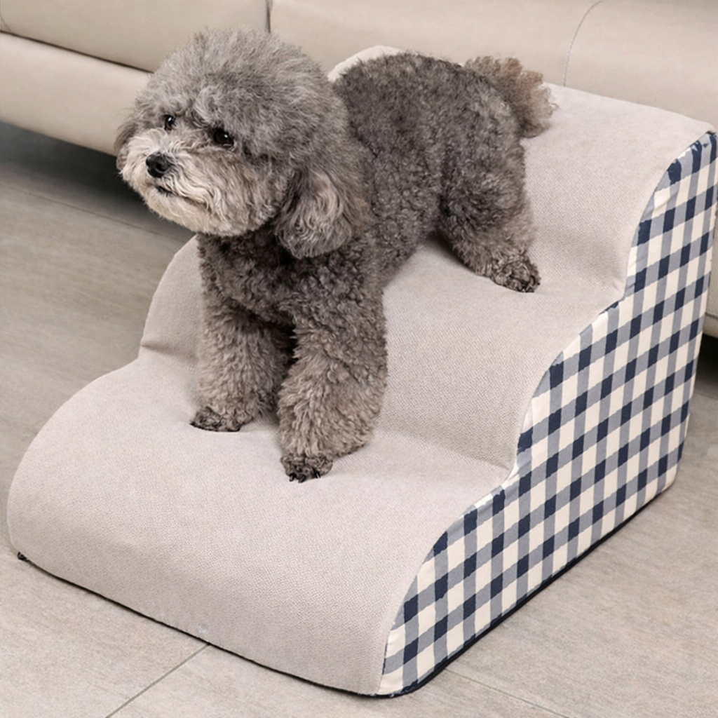 Hundetreppe aus Schaumstoff