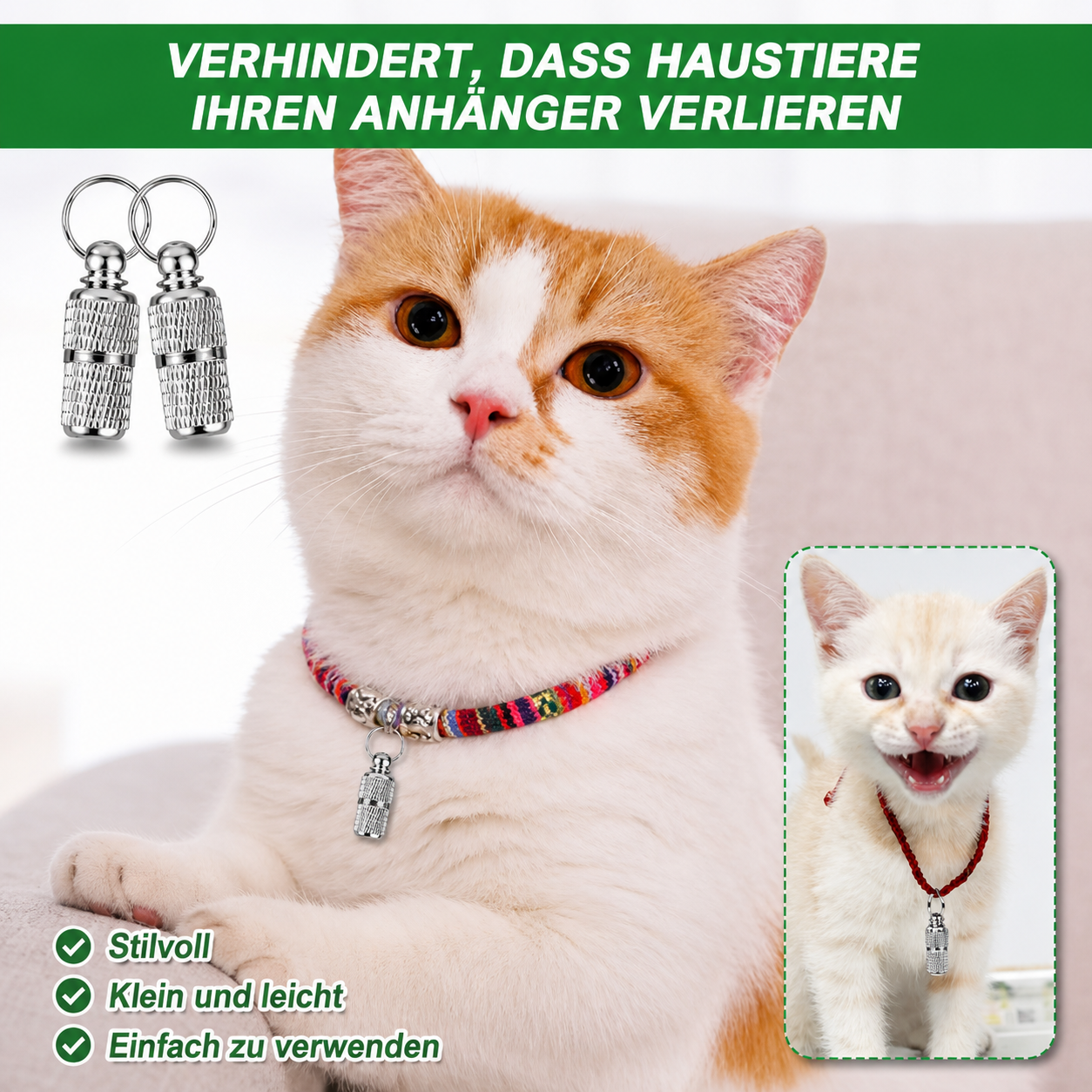 Adressanhänger für Hunde & Katzen