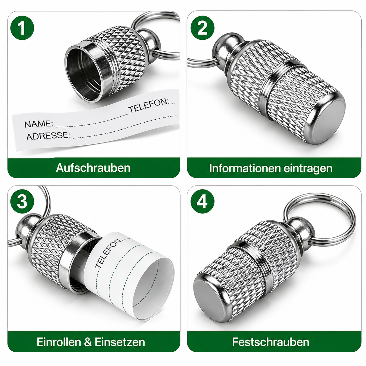 Adressanhänger für Hunde & Katzen