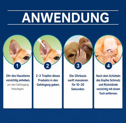 Ohrenreiniger für Hunde & Katzen