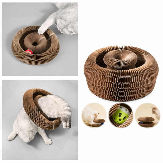 Katzen Kratzboard mit Spielball