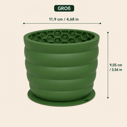 Slow Feeder Napf aus Silikon