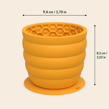 Slow Feeder Napf aus Silikon