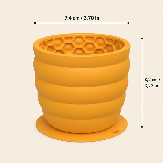 Slow Feeder Napf aus Silikon