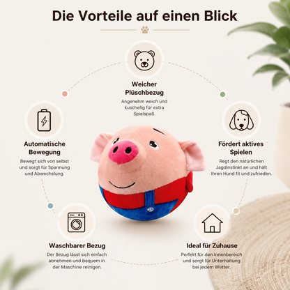 Selbstbewegendes Hundespielzeug