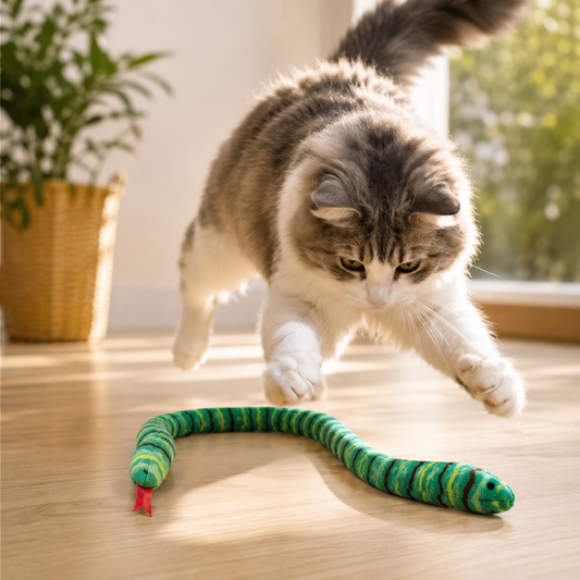 Katzenminze-Schlangen Spielzeug für Katzen