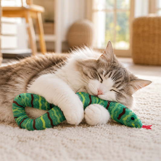 Katzenminze-Schlangen Spielzeug für Katzen