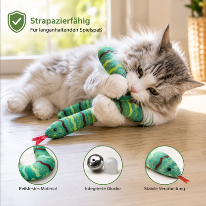 Katzenminze-Schlangen Spielzeug für Katzen