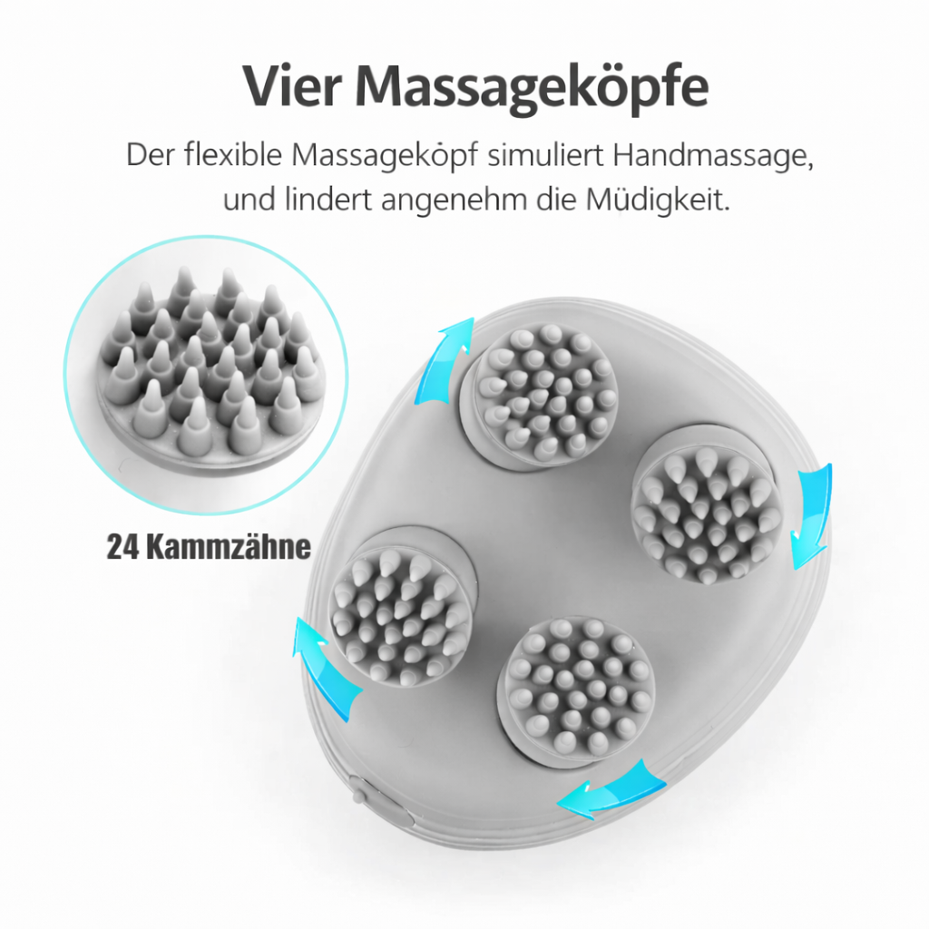 Elektrischer Kopfhaut-Massierer