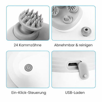 Elektrischer Kopfhaut-Massierer