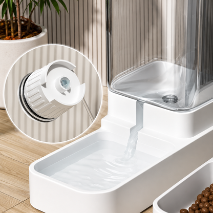 Automatischer Futter & Wasser Spender für Hunde