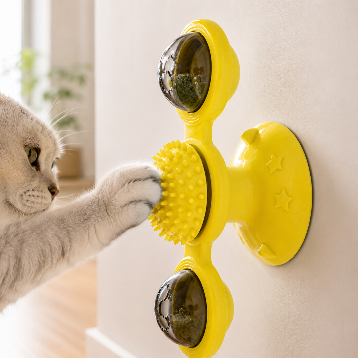 Wand-Kreiselspielzeug für Katzen