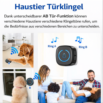 Haustier Klingel Trainingsknopf