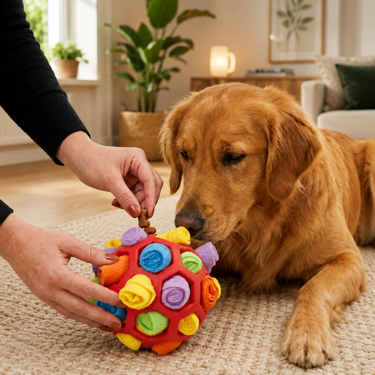 Schnüffelball für Hunde