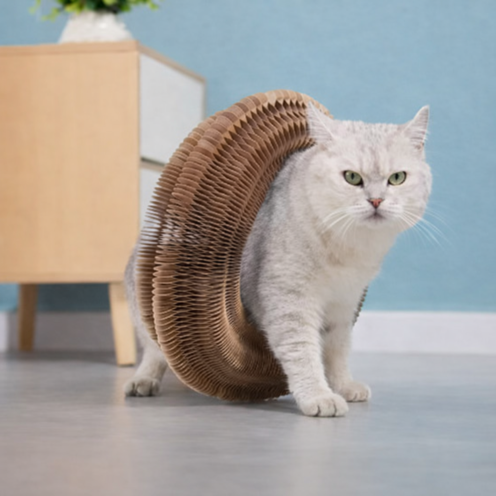 Katzen Kratzboard mit Spielball