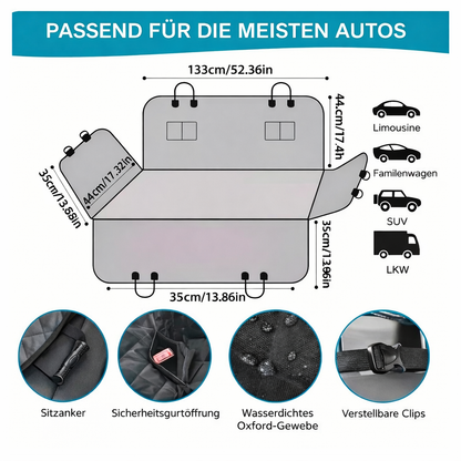 Wasserdichter Autositzbezug & Hundehängematte