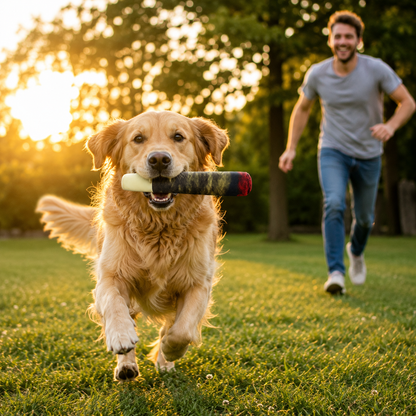 Plüsch-Zigarrenspielzeug für Hunde