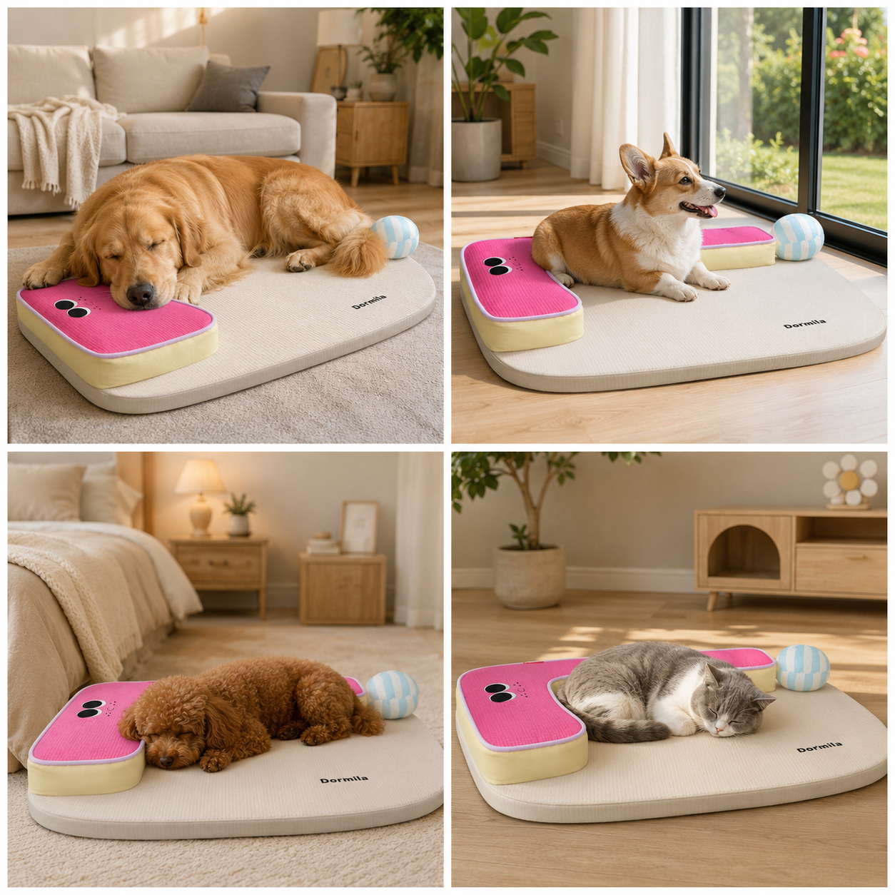 Komfort-Schlafmatte für Hunde & Katzen