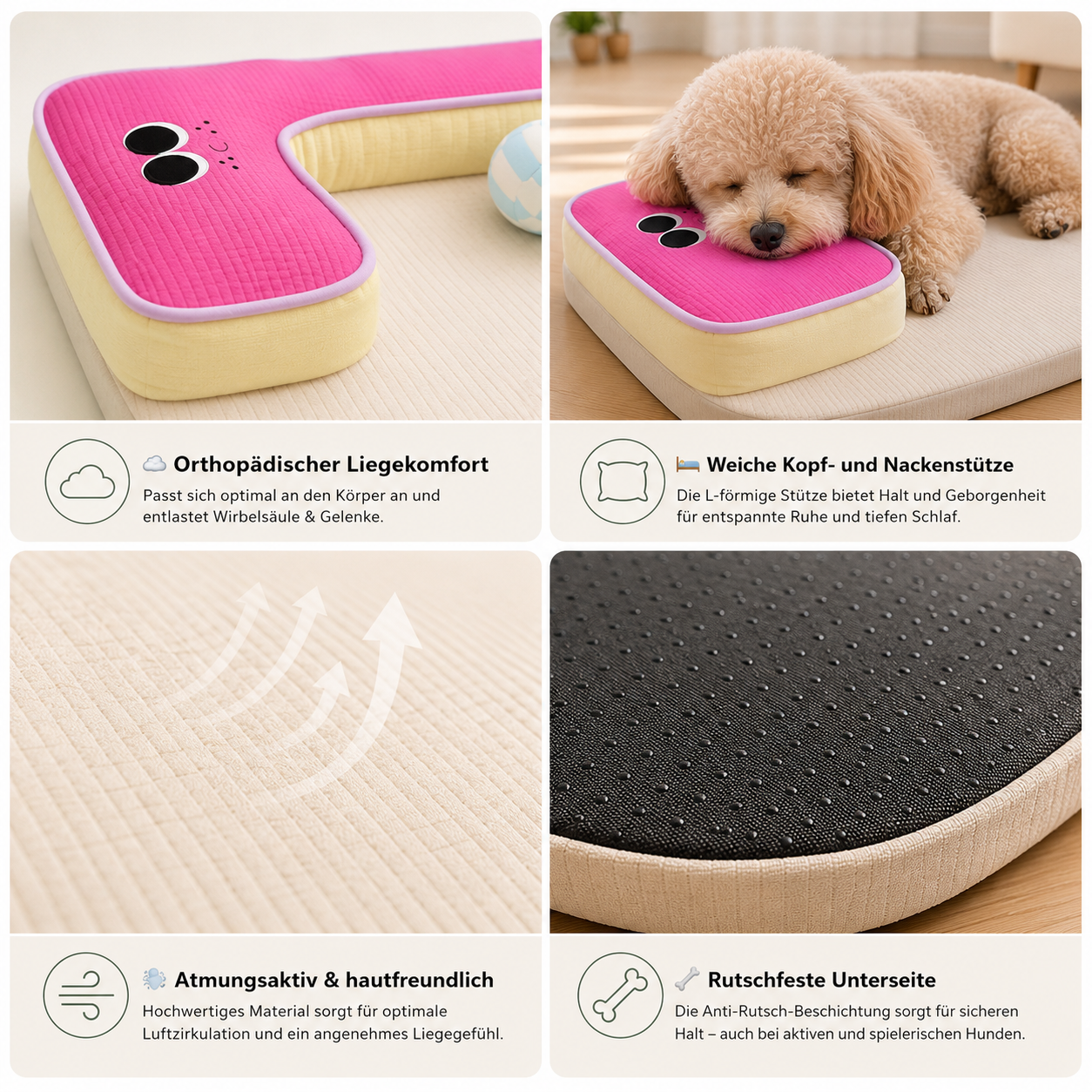 Komfort-Schlafmatte für Hunde & Katzen
