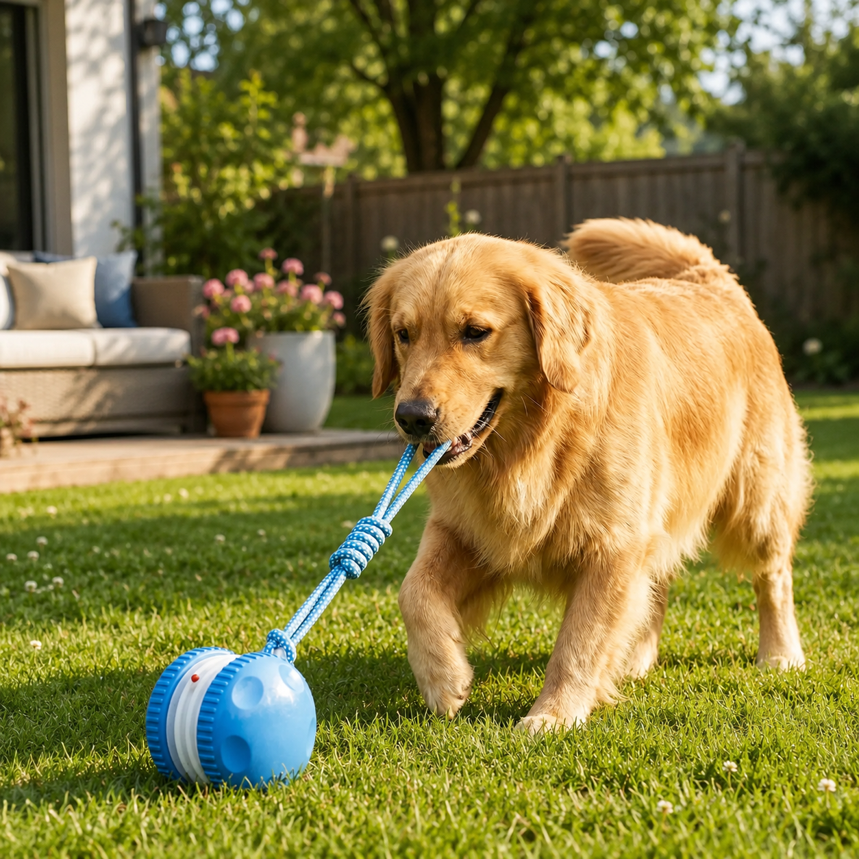 Interaktiver Rollball für Hunde & Katzen