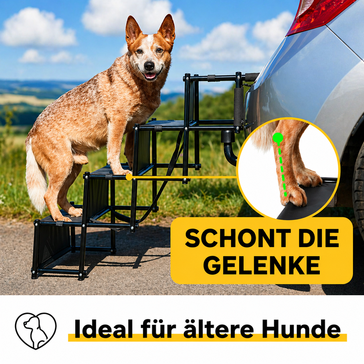 Hundetreppe klappbar