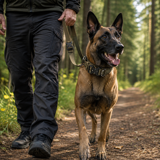 Taktisches Hundehalsband & Geschirr