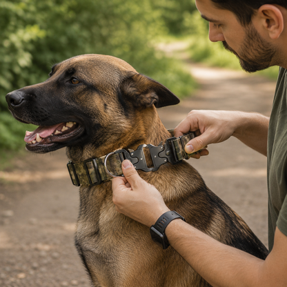 Taktisches Hundehalsband & Geschirr