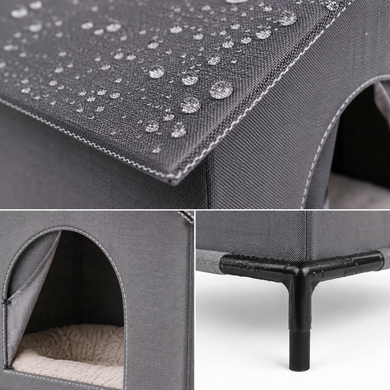 Wetterfestes Katzenhaus Outdoor