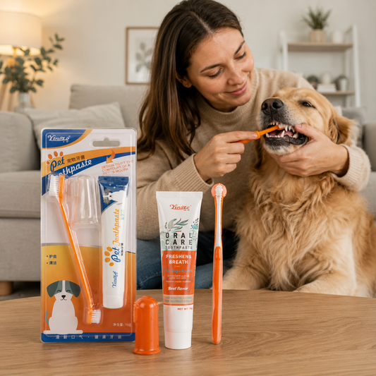 Zahnpflege Set für Hunde & Katzen