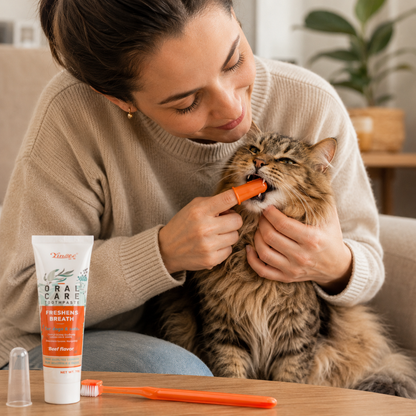 Zahnpflege Set für Hunde & Katzen