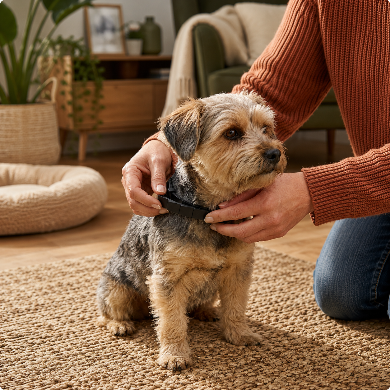 Beruhigendes Zecken- & Flohschutz Halsband für Hunde