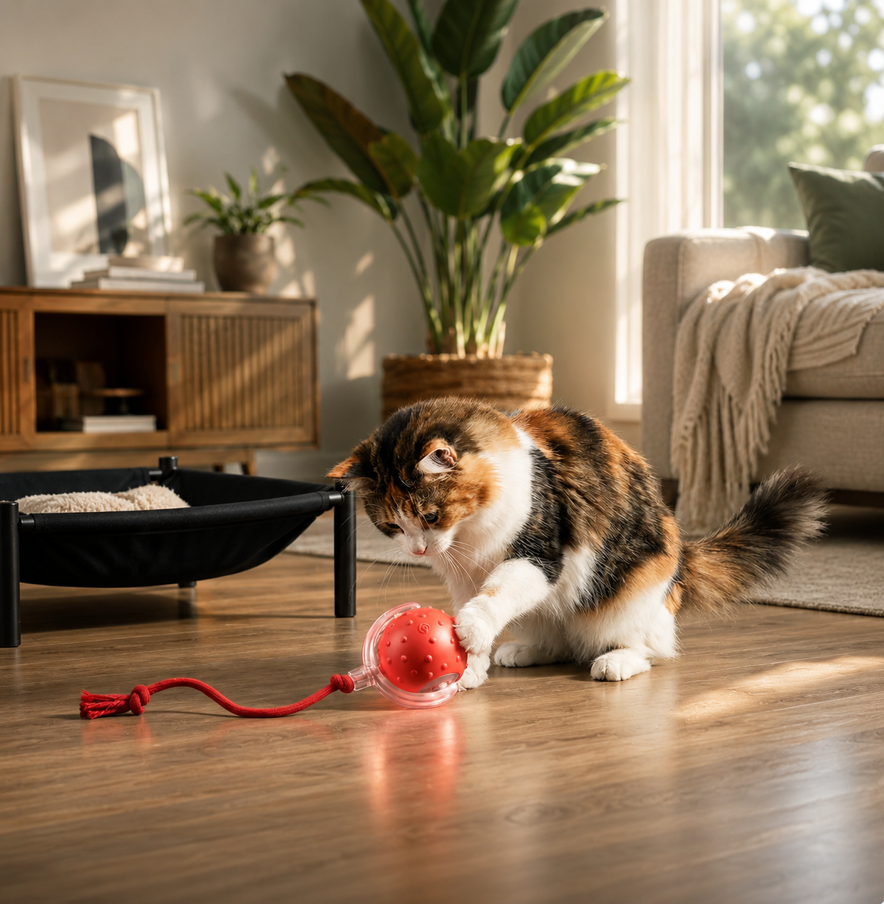 Smart Jagdball für Katzen
