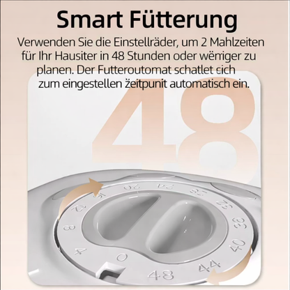 Automatischer Futterspender 2 Mahlzeiten