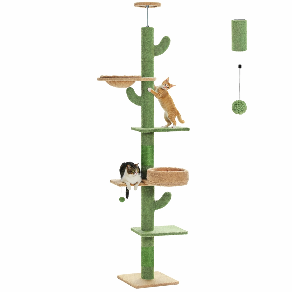 Verstellbarer Katzen Kratzbaum