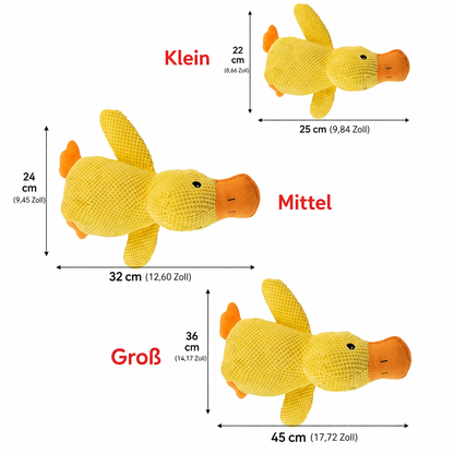 Beruhigendes Enten Hundespielzeug