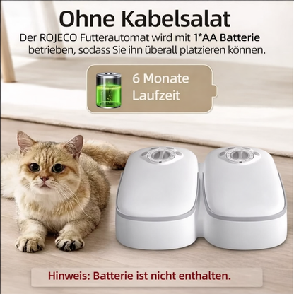 Automatischer Futterspender 2 Mahlzeiten