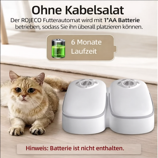 Automatischer Futterspender 2 Mahlzeiten